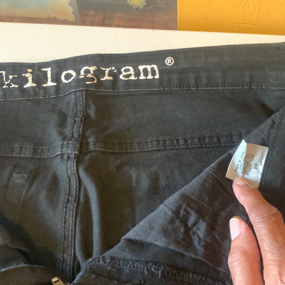 Kilogram Men’s black Jeans size 34